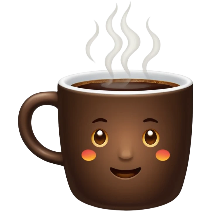 A coffee emoji emoji