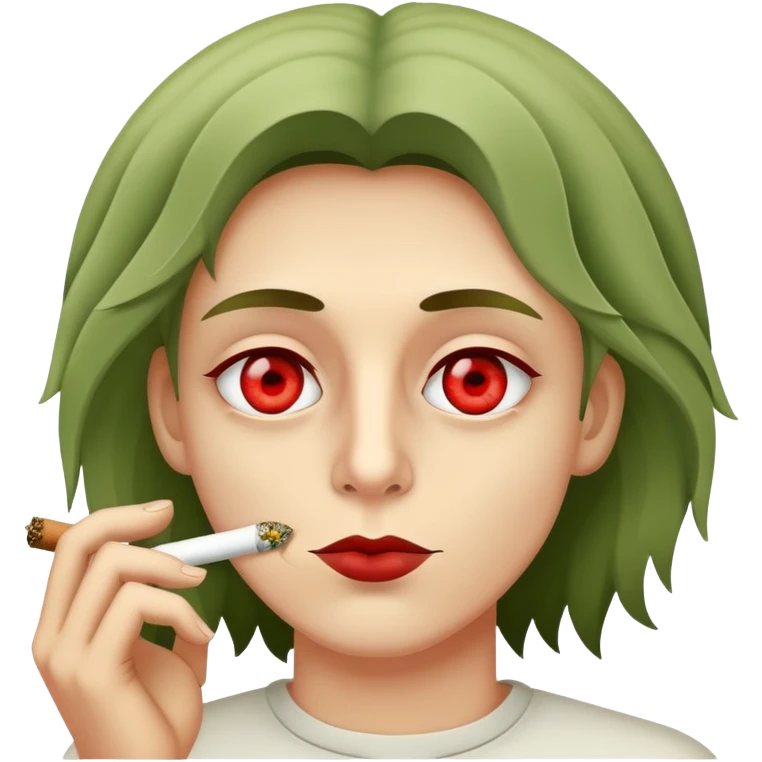 smoking ganja emoji