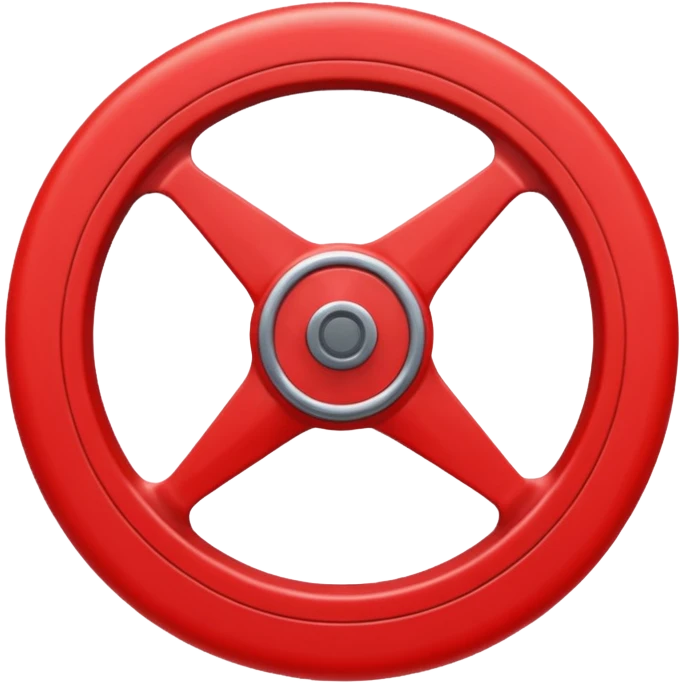red glider wheel emoji