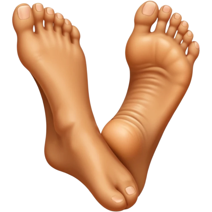 human foot emoji