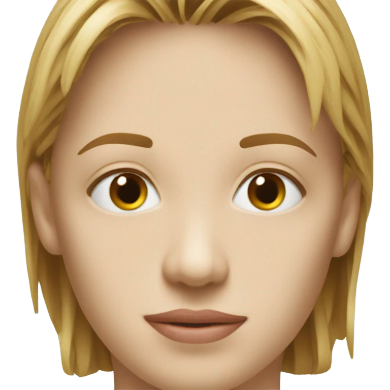 Ai generated face that is scrambled emoji