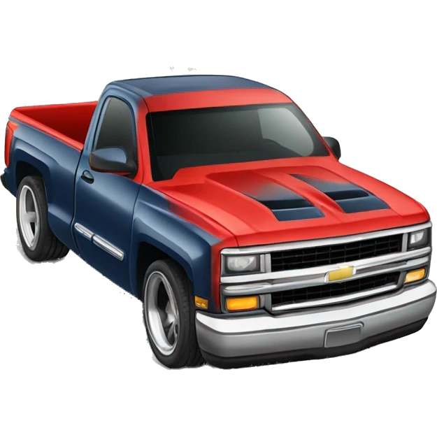 Slammed Silverado emoji