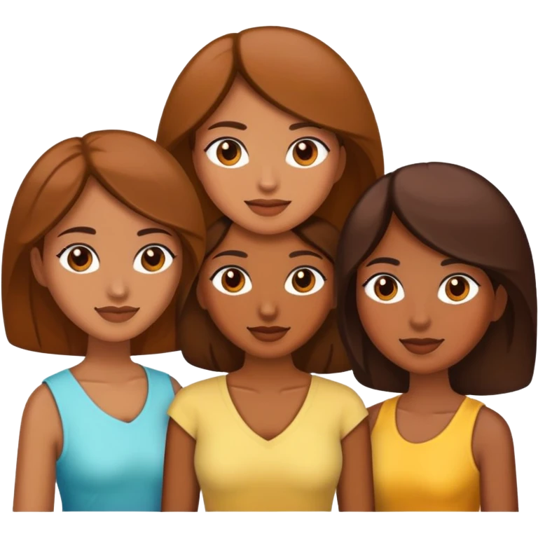 IOS18| BROWN SKIN BADDIES emoji