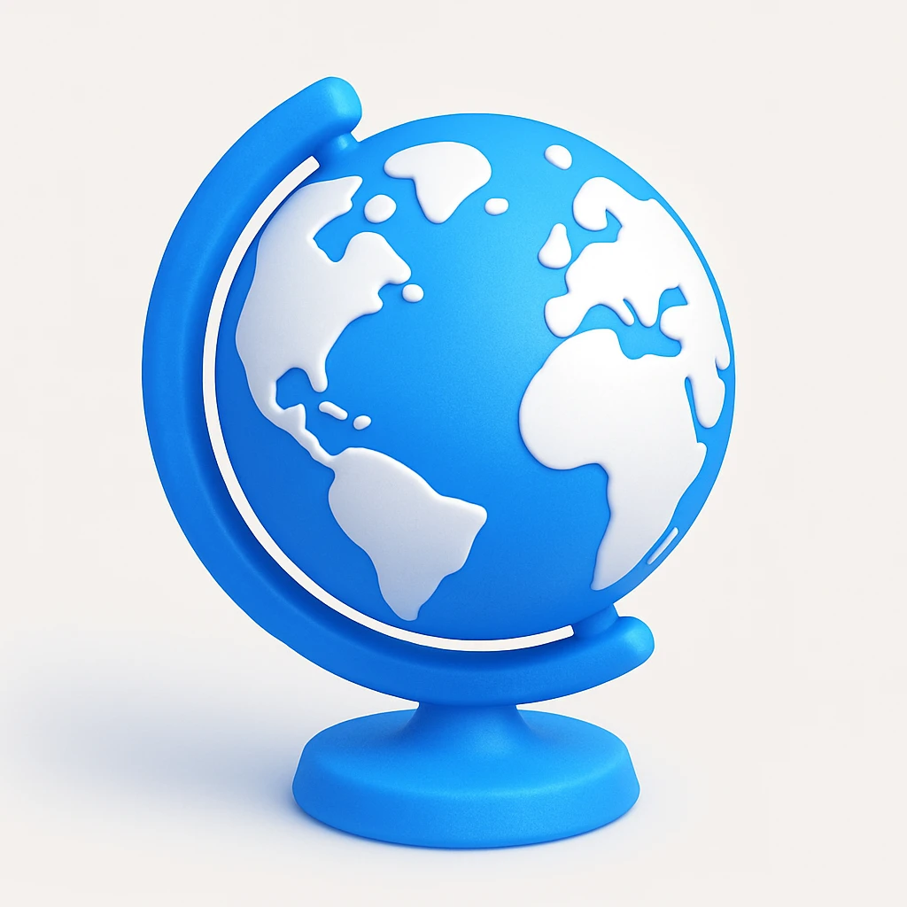 crystal globe emoji