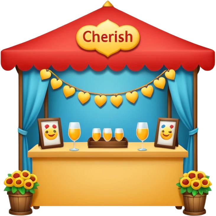 cherish festival booth emoji