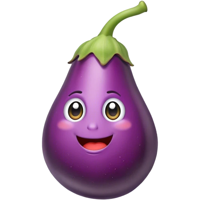 Shaking eggplant  emoji