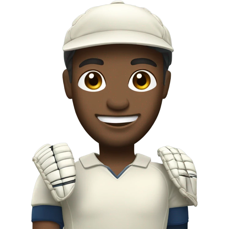 Create a collection of 3D avatars specifically designed to represent cricket players. Each avatar should feature detailed cricket gear, including helmets, gloves, bats, balls, pads, and uniforms in diverse and vibrant color schemes.  emoji