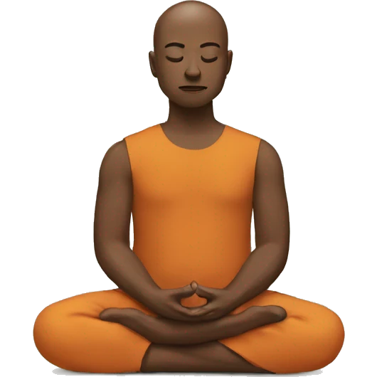 Meditation emoji