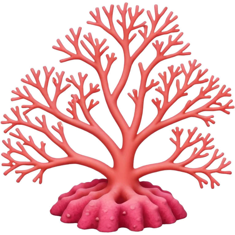 pink Coral emoji