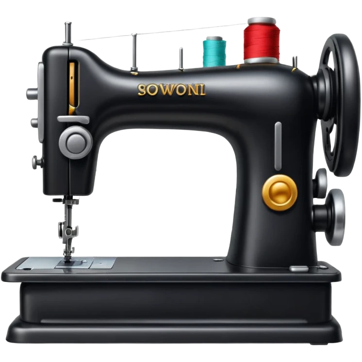 black sewing machine emoji emoji