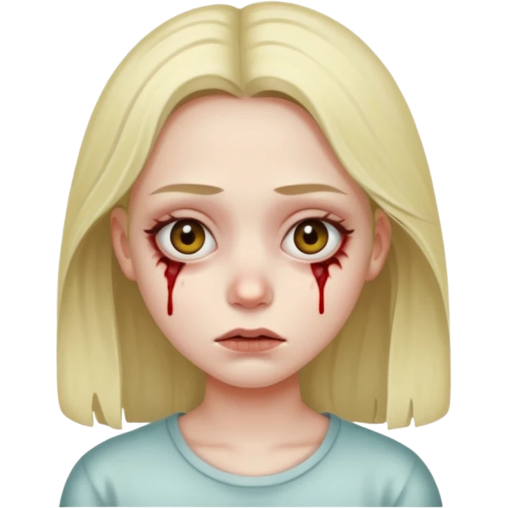 infected girl emoji