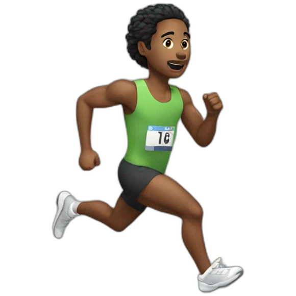 cj running emoji