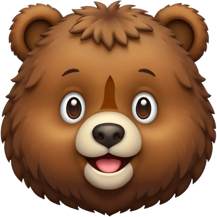Cute bear emoji emoji