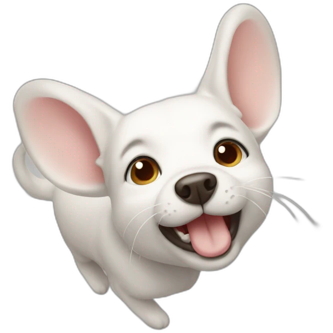 clicking mouse dog emoji