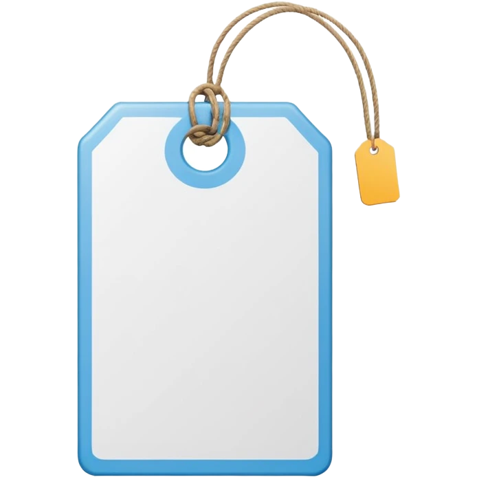 Price tag emoji
