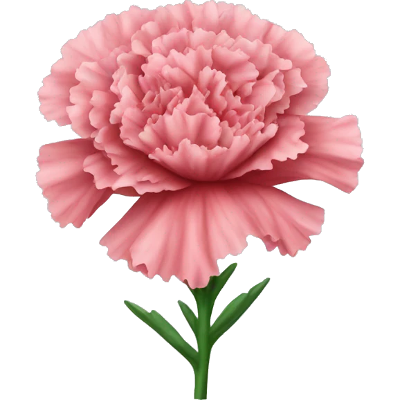 carnations emoji