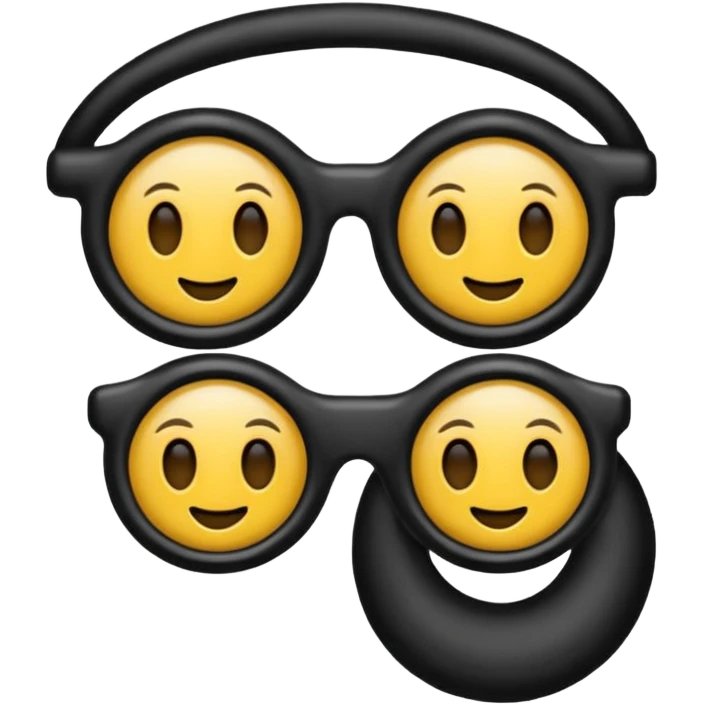 мороженное с черными солнечными очками и монеткой 🪙 орел emoji