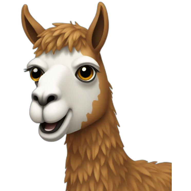 It's spelled Llama emoji