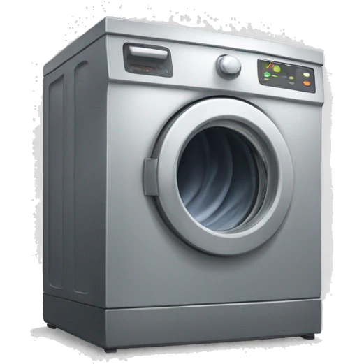 dirty laundry and wash machine emoji
