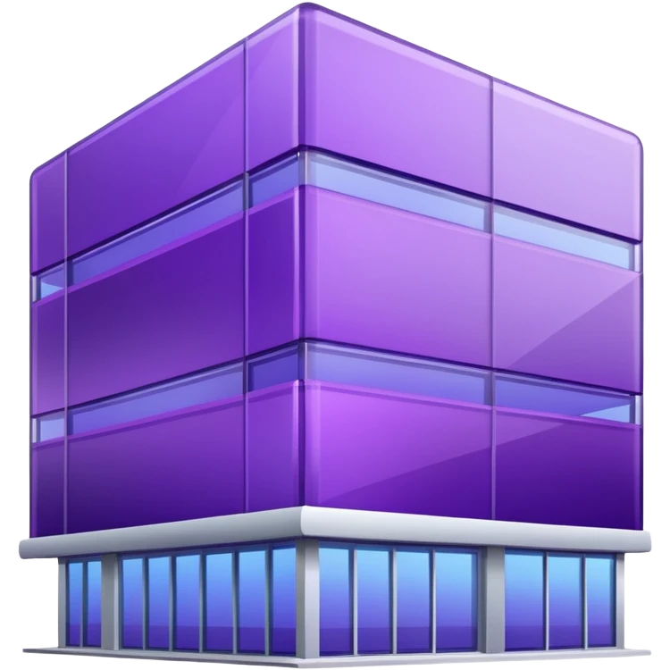 make a prple builidn gcommecial building emoji