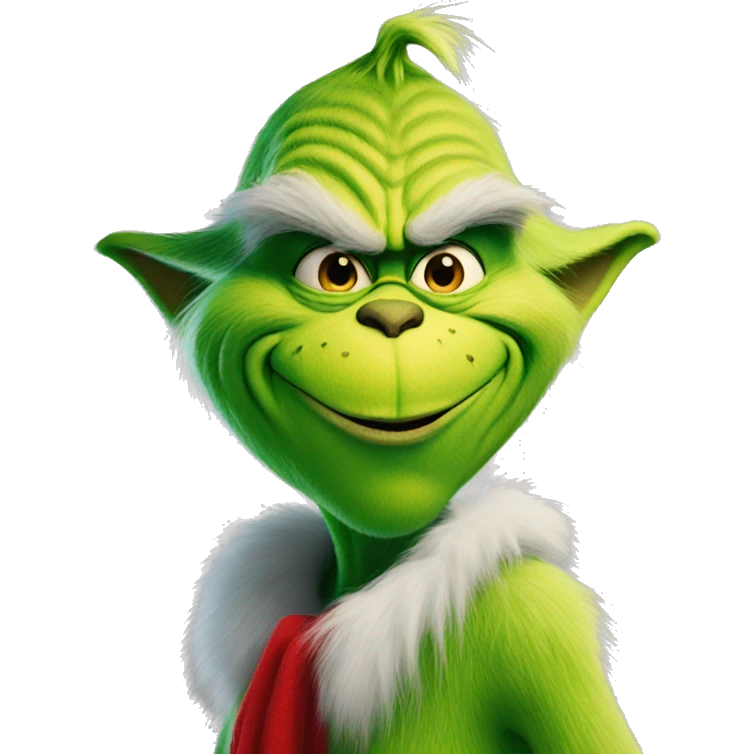 The grinch emoji
