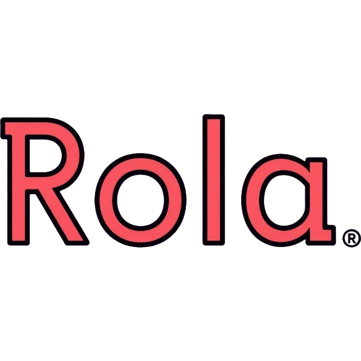 The text "Rola" emoji