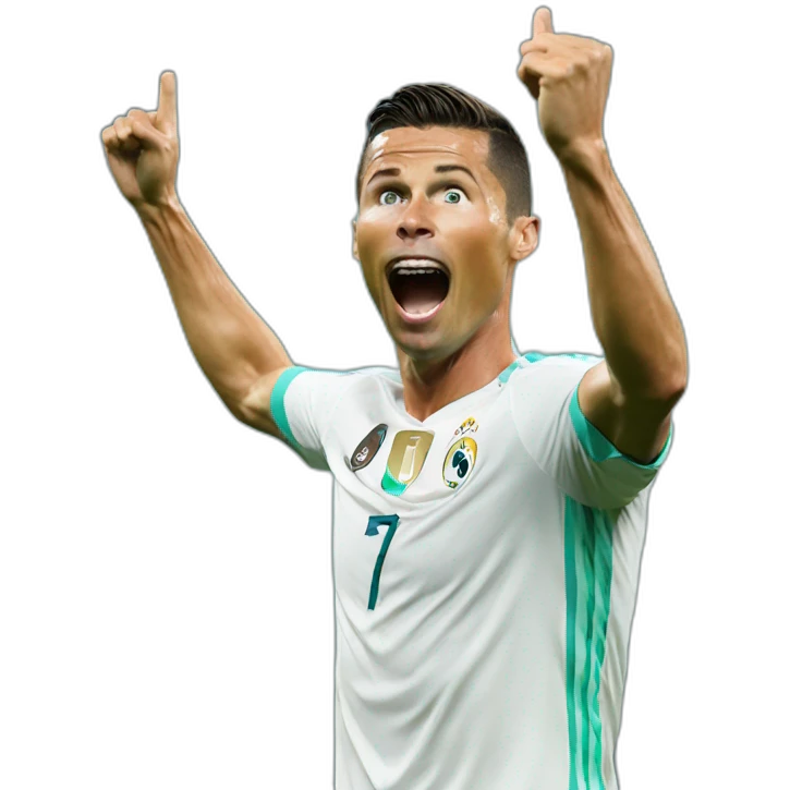 Cr7 celebration emoji