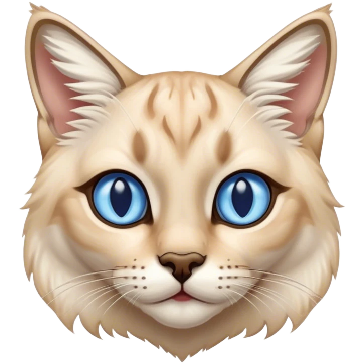 point lynx siamese emoji