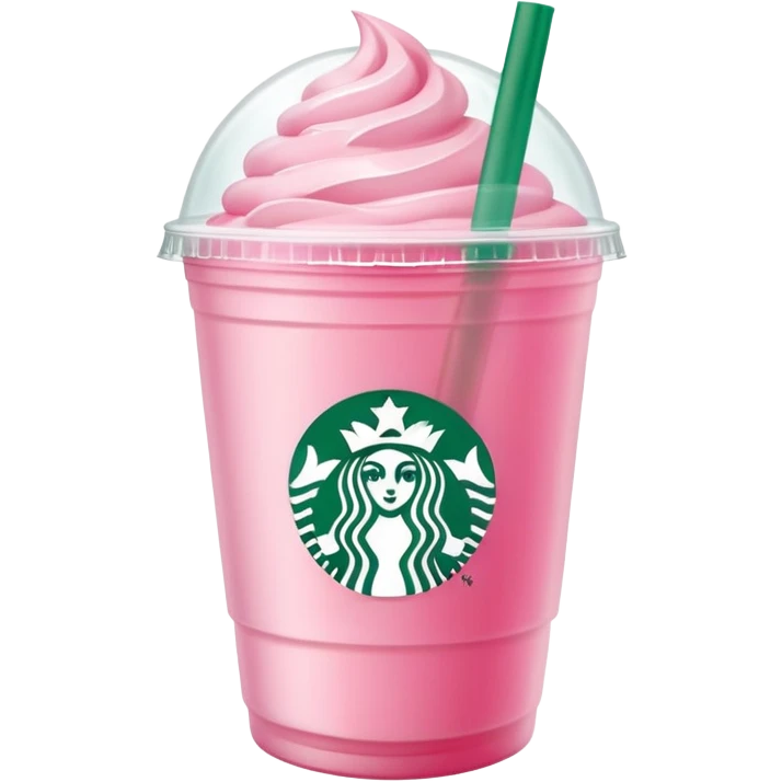 Starbucks pink drink  emoji