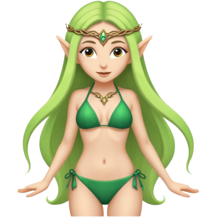 🧝🏻‍♀️👙 emoji