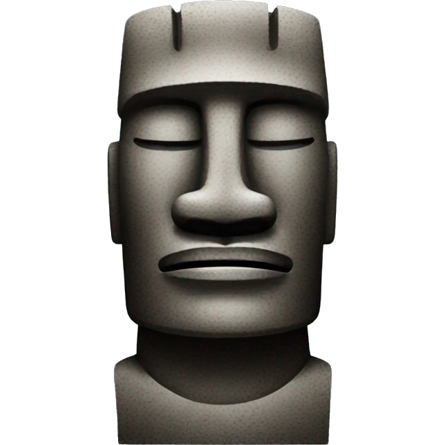 Moai emoji