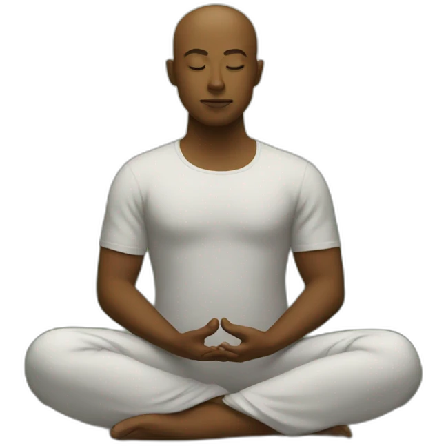 meditation emoji