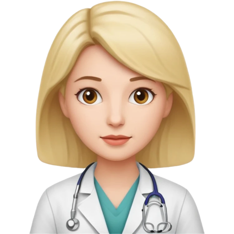 Девушка врач emoji
