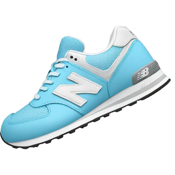 Light Blue New Balance Shoe emoji