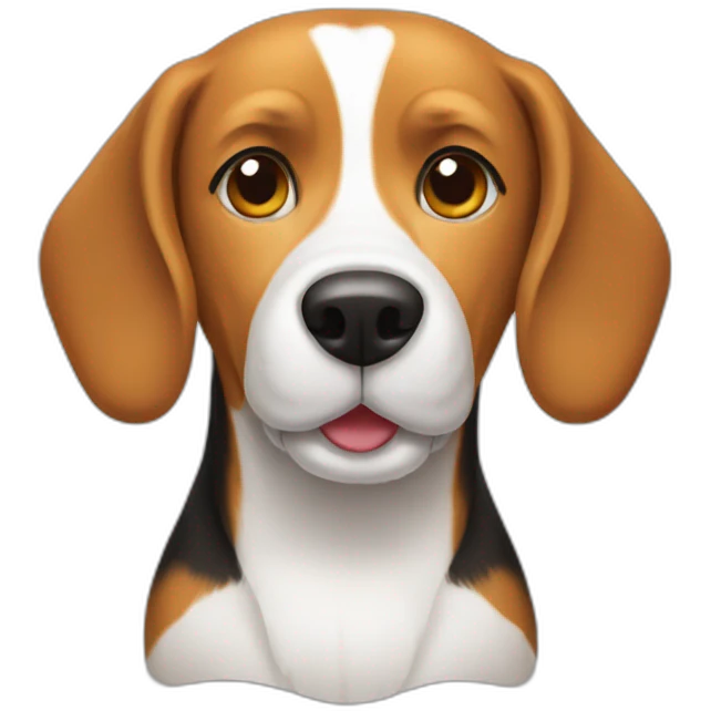 beagle drink beer  emoji