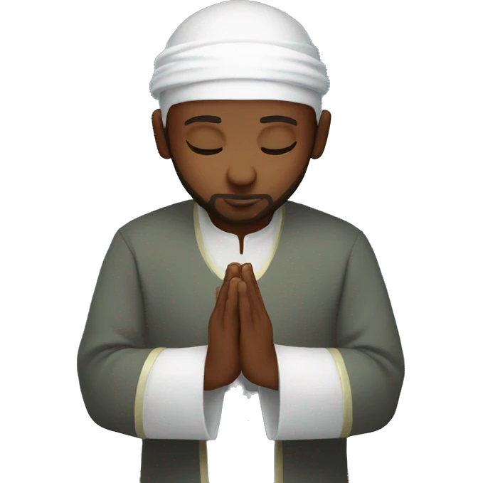 Praying in mosque  emoji