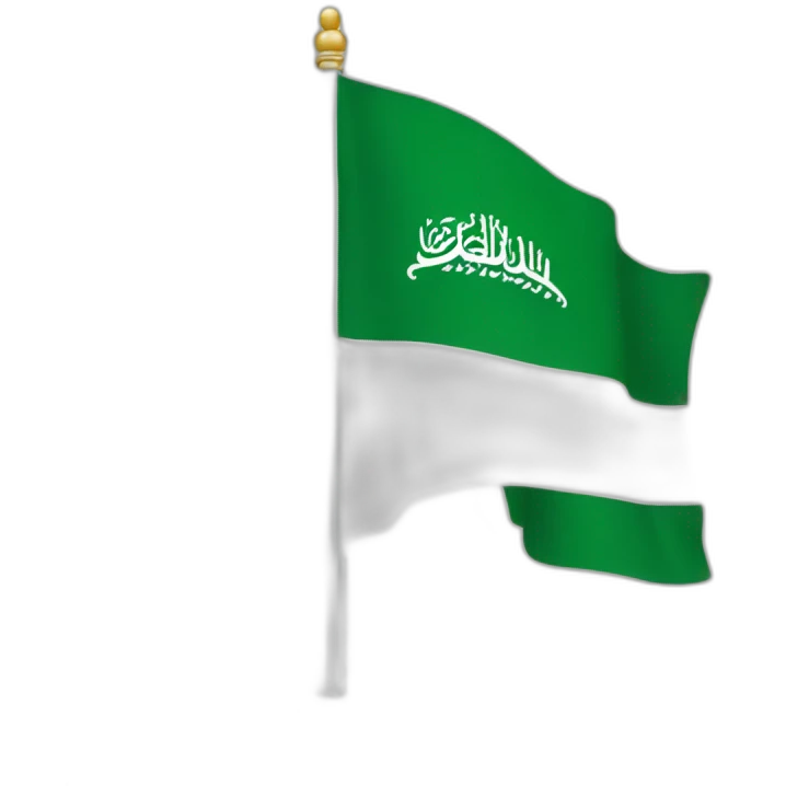 Flag Saudi emoji