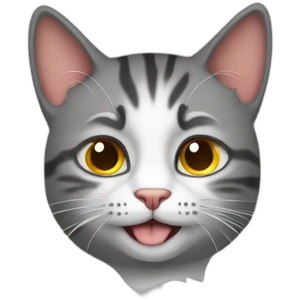 Hot cat emoji