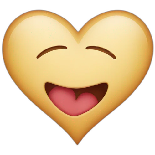 Heart kiss emoji