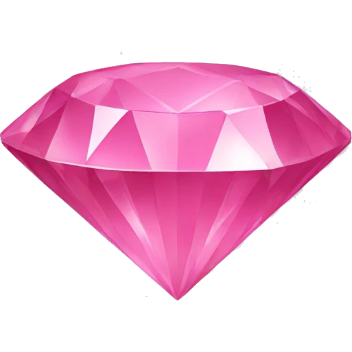 Pink Diamond emoji