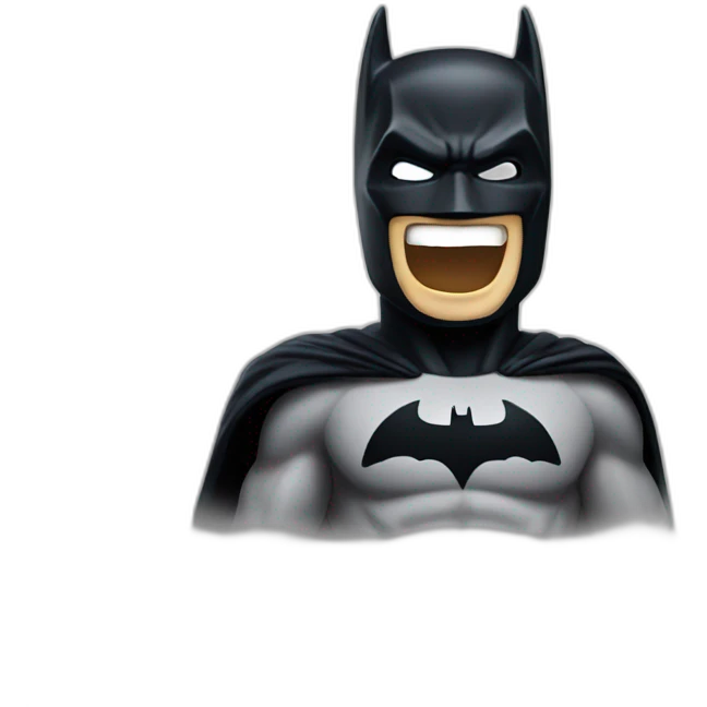 batman excited  emoji