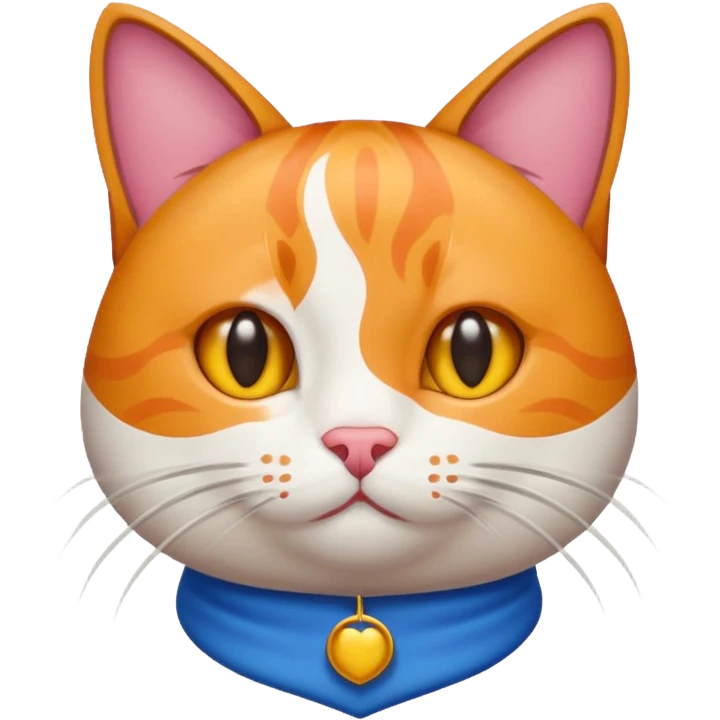 Tricolor cat emoji