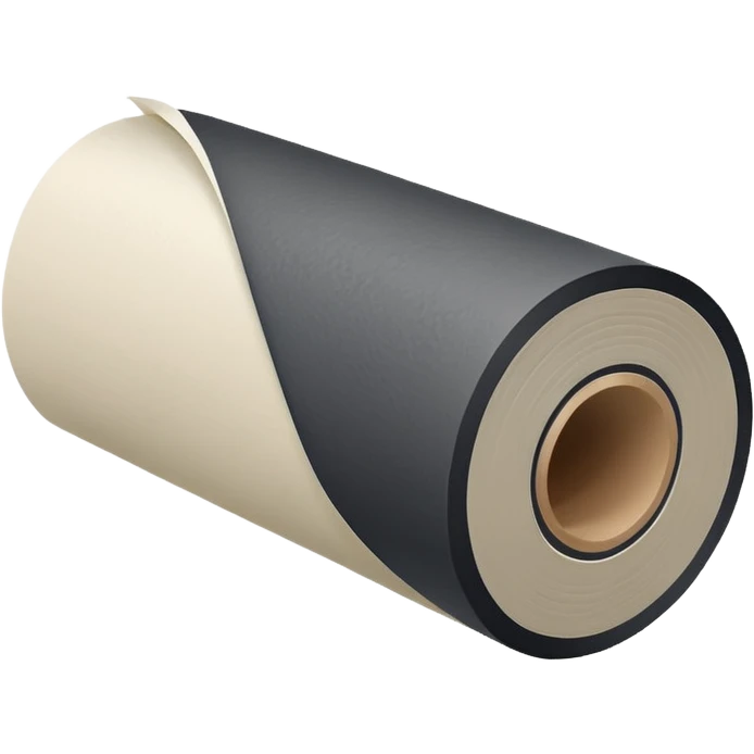 A roll of plain wallpaper  emoji