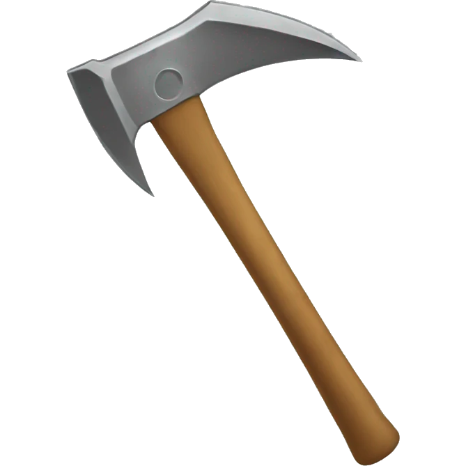 pickaxe emoji