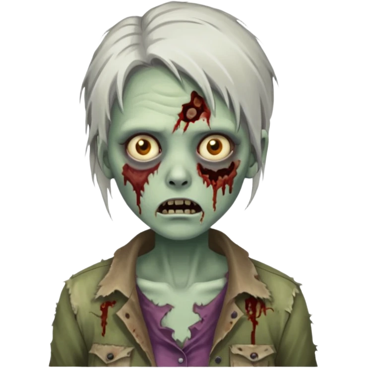 Zombie woman emoji