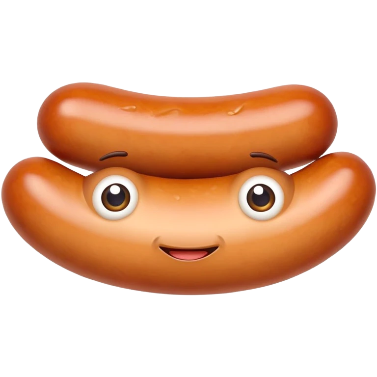 sausage sad with teary eyes emoji
