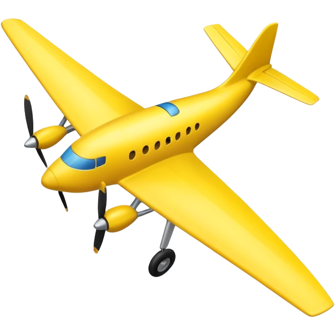 Banana plane emoji