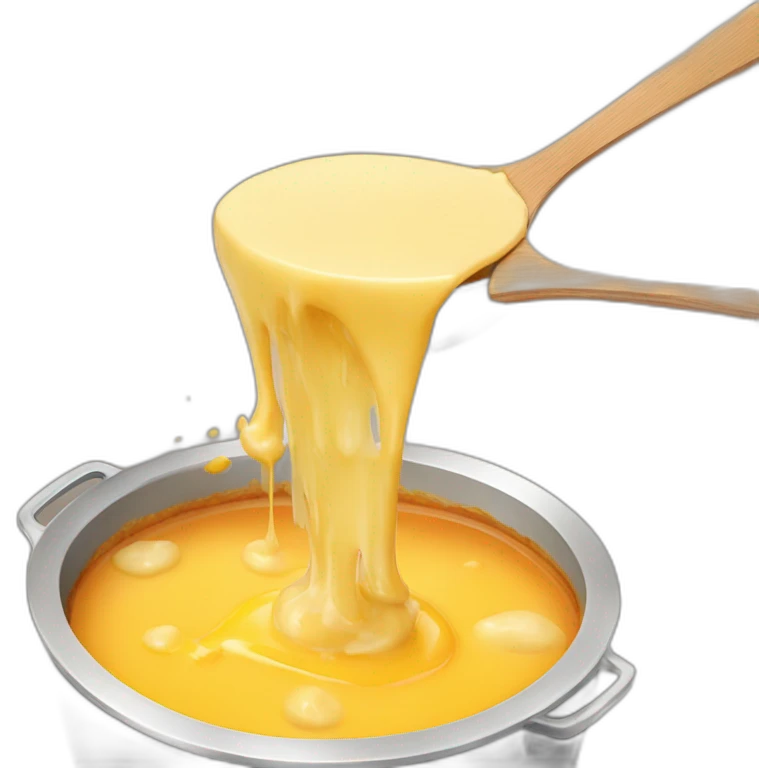 a melted cheesefondue emoji