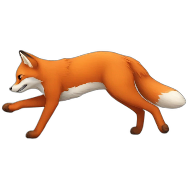 dancing fox emoji