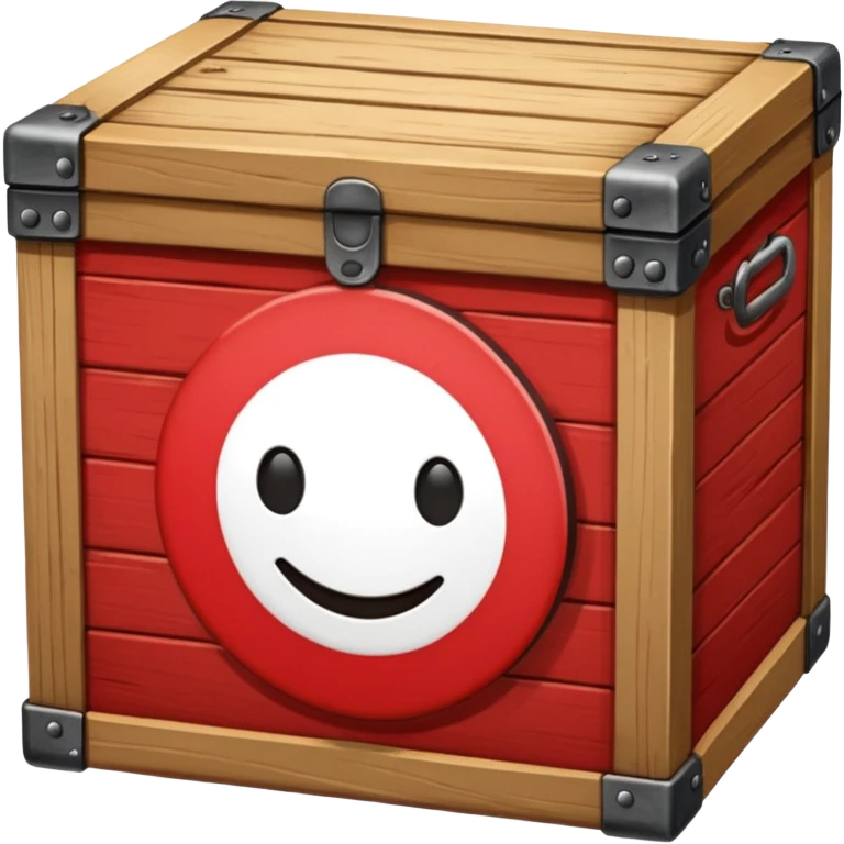 emoji de un simbolo de prohibido y que esté sobre una caja emoji